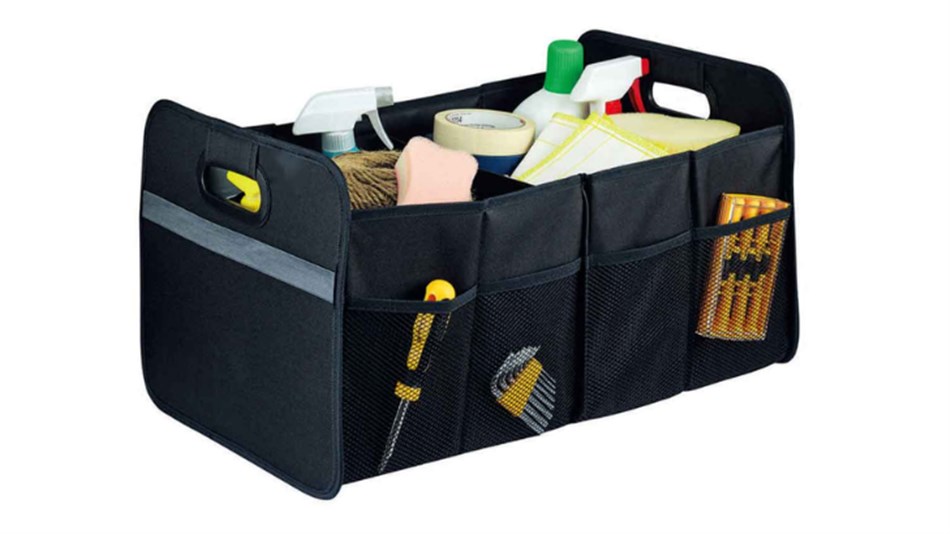 BPOWER - ארגונית 55 ל' לאחסון חפצים לרכב תא מטען - כולל משלוח