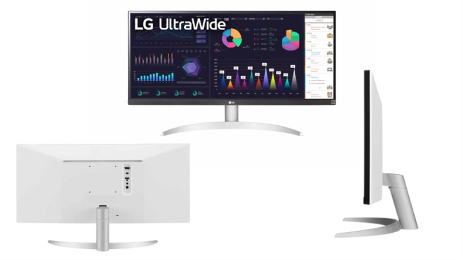 LG - מסך מחשב מקצועי ''29 UltraWide Full HD IPS דגם 29WQ600-W - כולל משלוח