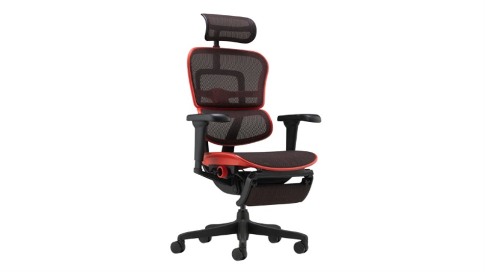 רהיטי קיסר- כיסא גיימינג ERGOHUMAN ULTRA GAMING דגם 102612 צבע אדום - כולל משלוח