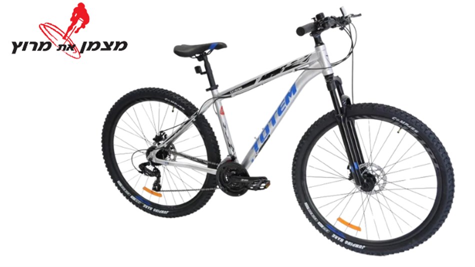TOTEM - אופני הרים 29X18 כסף/כחול דגם 372952 - כולל משלוח