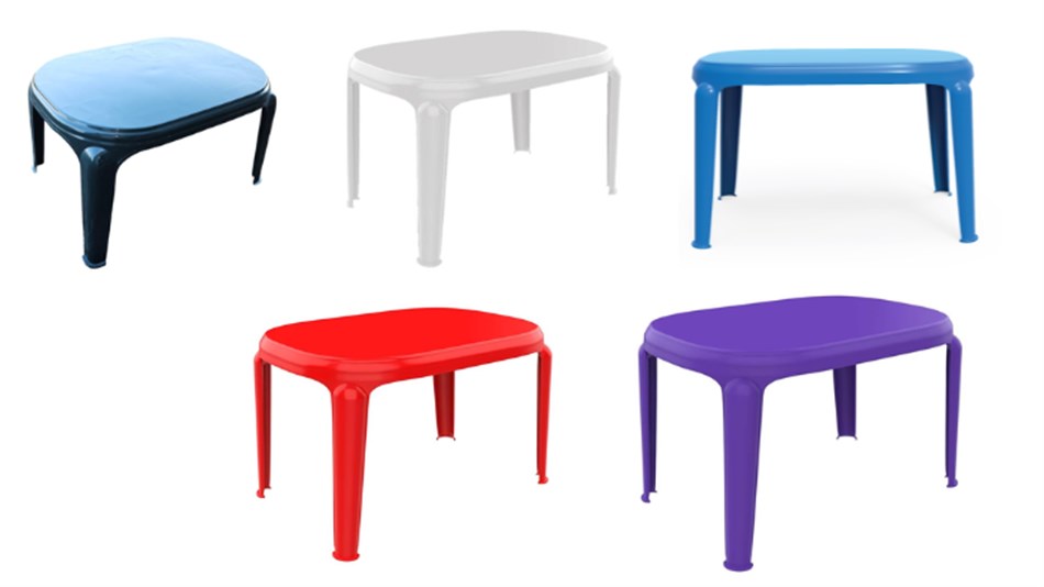 שולחן ילדים איכותי במיוחד במגוון צבעים - כולל משלוח